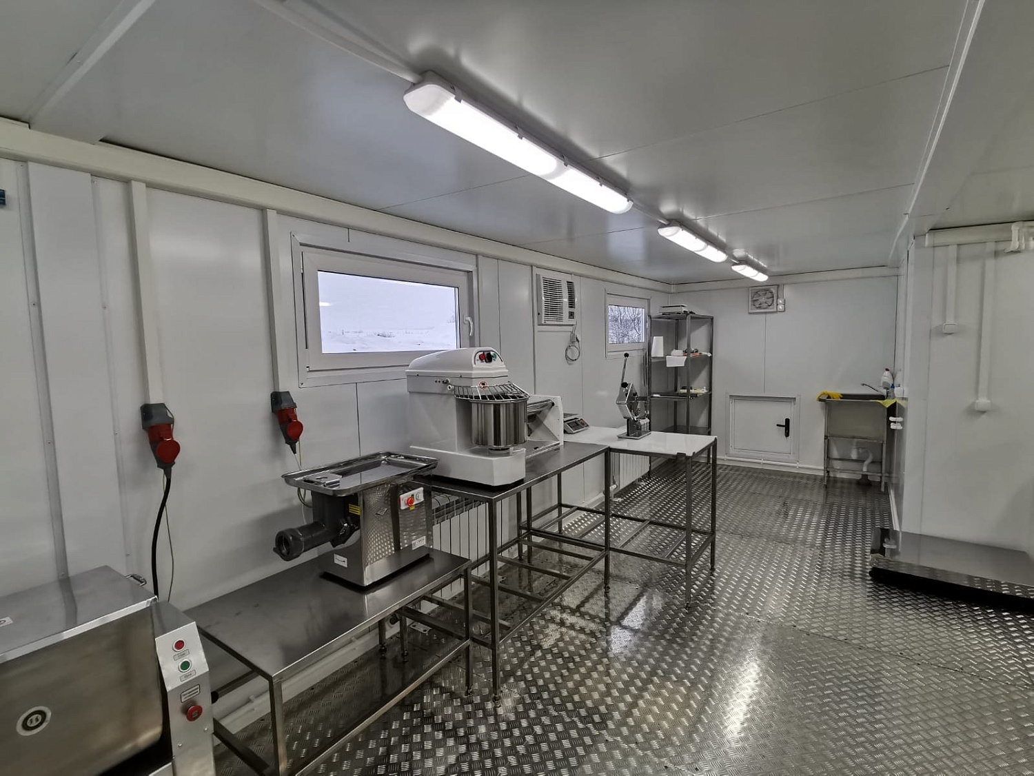 Мясоперерабатывающий модульный завод